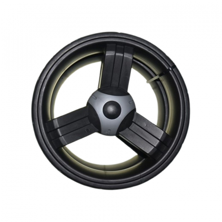 Accesorii carucioare - Set 2 roti spate pentru carucior, BabyActive RT1706-53, Negru