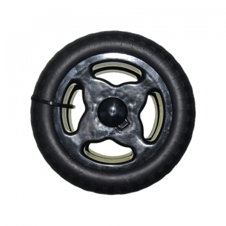 Accesorii carucioare - Set 2 roti spate pentru carucior, BabyActive RT1706-56, Negru