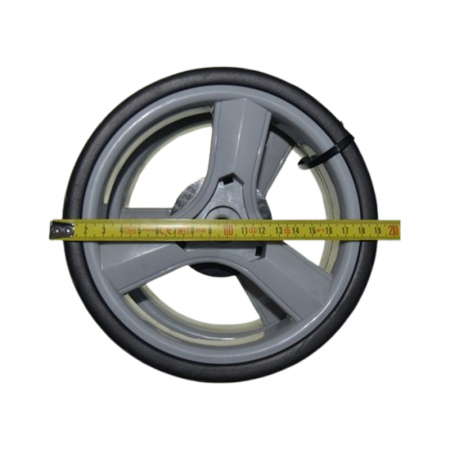 Set 2 roti spate pentru carucior, BabyActive RT1706-60, Gri [2]