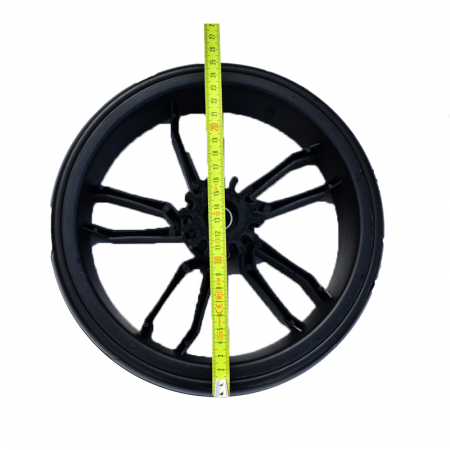 Roata spate pentru carucior BabyActive RTA-BA3, Negru [2]