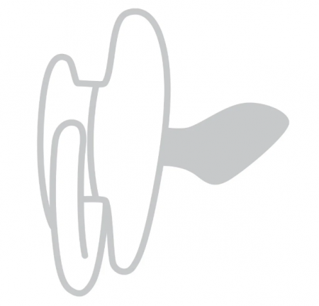 Set 2 suzete anatomice din silicon 0-3 luni+ BabyOno 1226/01 [1]