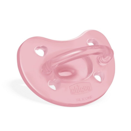 Set 2 suzete anatomice din silicon, Chicco Physio Forma Soft 175369, Roz [3]