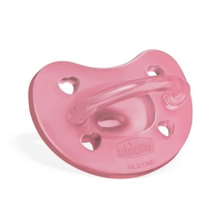 Set 2 suzete anatomice din silicon, Chicco Physio Forma Soft 175369, Roz [4]