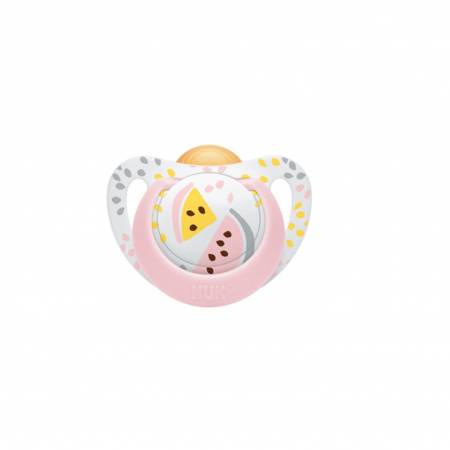 Set 2 suzete ortodontice din latex 0-6 luni Nuk Genius Color 171091 [2]