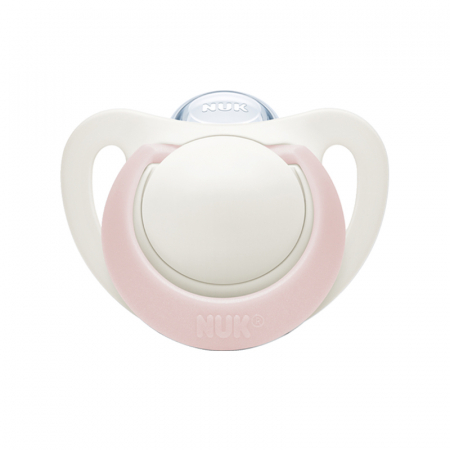 Set 2 suzete ortodontice din silicon 18-36 luni Nuk Genius 739373 [3]