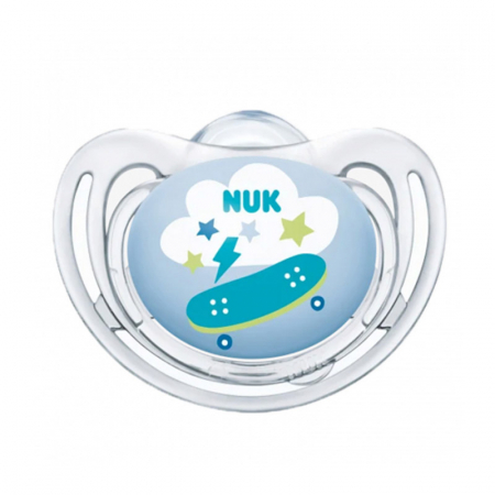 Set 2 suzete ortodontice din silicon 18-36 luni Nuk Freestyle 739395-1 [1]