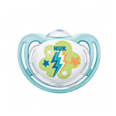Set 2 suzete ortodontice din silicon 18-36 luni Nuk Freestyle 739395-1 [2]
