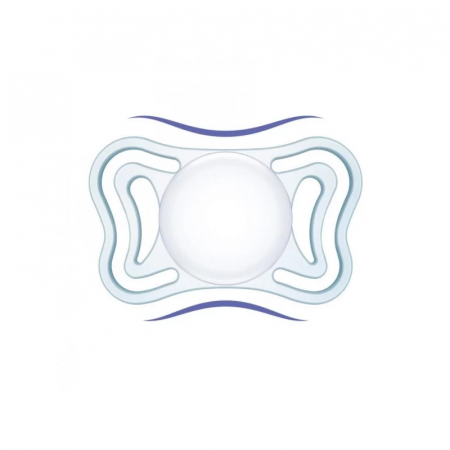 Set 2 suzete ortodontice din silicon Chicco Physio Forma Light 097074-1, Albastru [2]