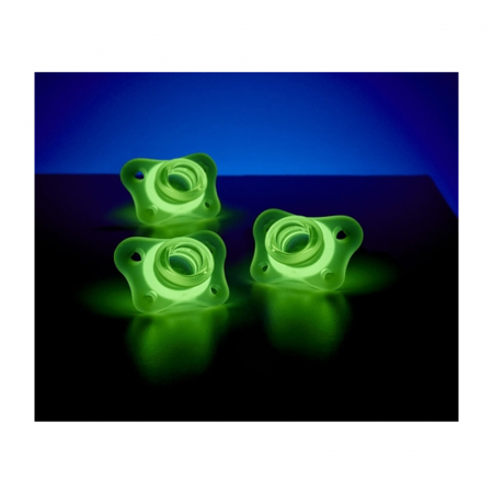 Set 2 suzete ortodontice din silicon Chicco Physio Forma Mini Soft 129669, Transparent [2]