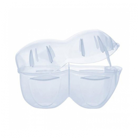 Set 2 suzete ortodontice din silicon Nuk Day & Night 328241, Roz [2]