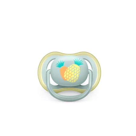 Set 2 suzete ortodontice din silicon Philips Avent Ultra Air SCF085/12, Multicolor [2]