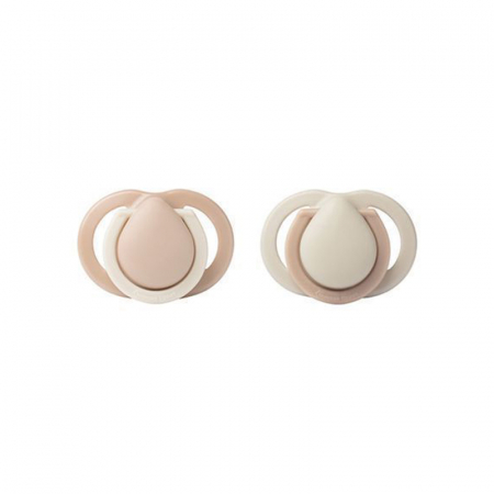 Suzete - Set 2 suzete ortodontice din silicon, Tommee Tippee, 335821R, Roz