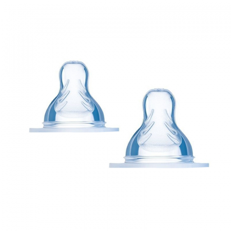 Set 2 tetine din silicon X MAM 839894, Transparent [3]