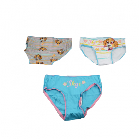 Lenjerie intima - Set 3 chiloti fete Paw Patrol Disney CPP1-A-110-116-cm, Multicolor