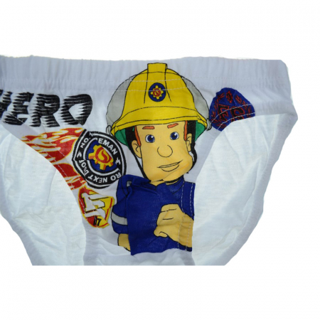 Set 3 chiloti pentru baieti Sun City Pompierul Sam TH3058-92-98-cm, Multicolor [1]