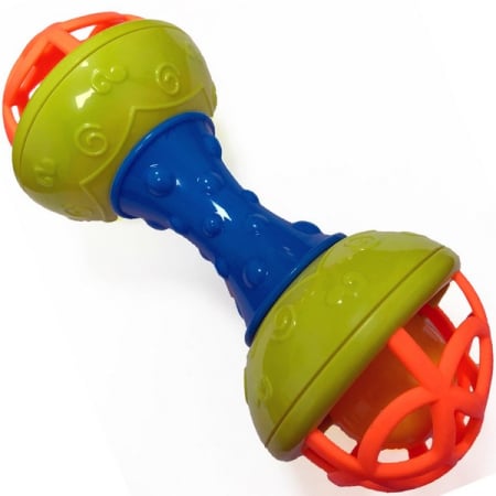 Set 3 jucarii zornaitoare, pentru bebelusi, Baby WP1029, Multicolor [3]