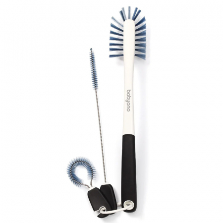 Set 3 perii pentru curatarea biberoanelor si a tetinelor BabyOno 736N [1]
