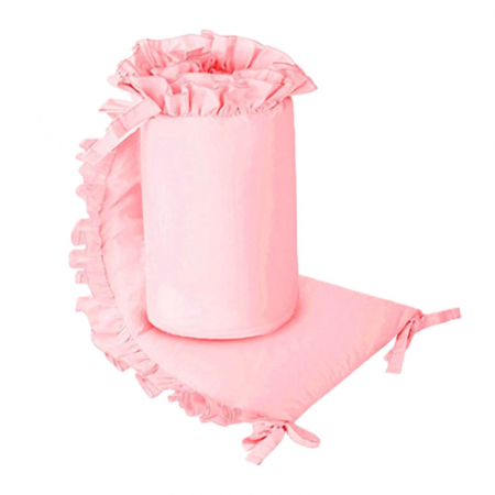 Set 3 piese lenjerie de pat pentru copii 90 x 120 cm Pure Belisima P02-0873, Roz [2]