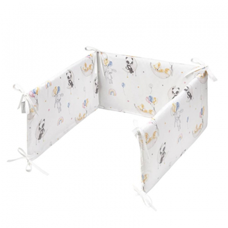 Set 3 piese lenjerie de pat pentru copii 90 x 120 cm Bobo Belisima P02-0798, Multicolor [2]