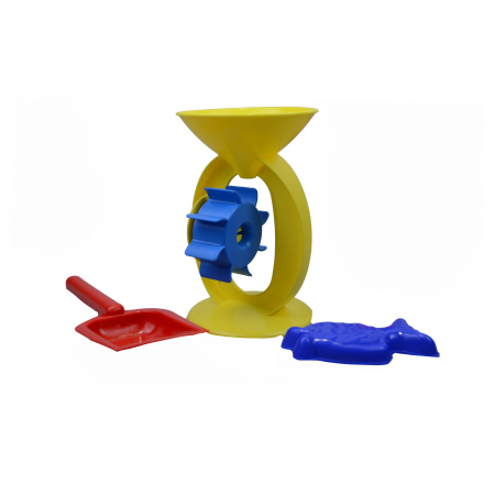 Jucării exterior, triciclete și mașini - Set 3 piese pentru nisip Dorex 2057, Multicolor