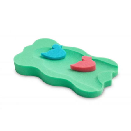 Cadite si suporturi bebelusi - Set 3 piese reductor din burete pentru cadita Sensillo Maxi Ursulet SILLO-2003, Verde