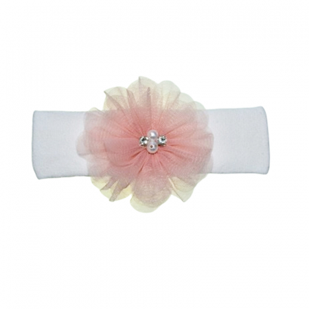 Set 3 piese rochita, bentita si botosei pentru fete Mini Junior SET-1234, Coral [3]