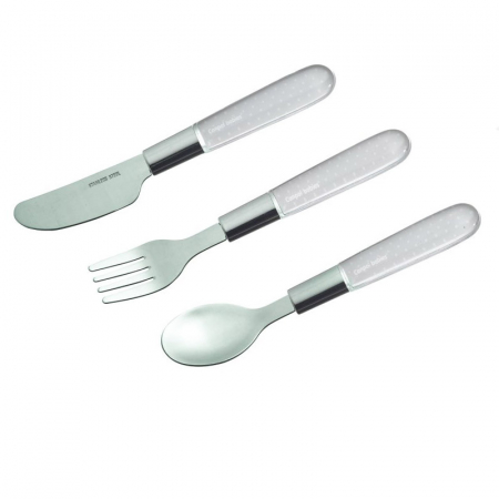 Set 3 tacamuri pentru copii Canpol Babies 9/477G, Gri [1]