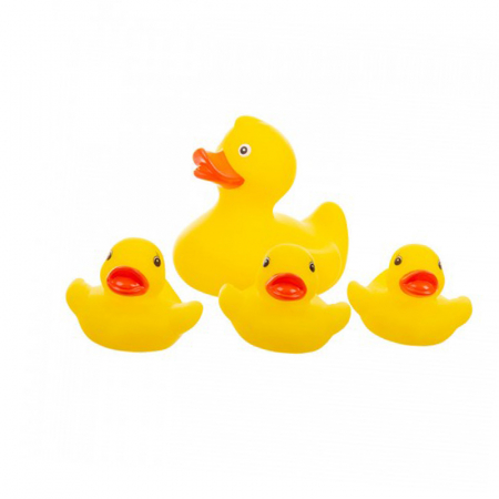 Jucarii bebelusi - Set 4 jucarii pentru baie Akuku Ratuste A0162, Galben