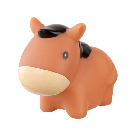 Set 4 jucarii pentru baie Animale Ferma Akuku A0168, Multicolor [5]