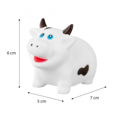 Set 4 jucarii pentru baie Animale Ferma Akuku A0168, Multicolor [4]