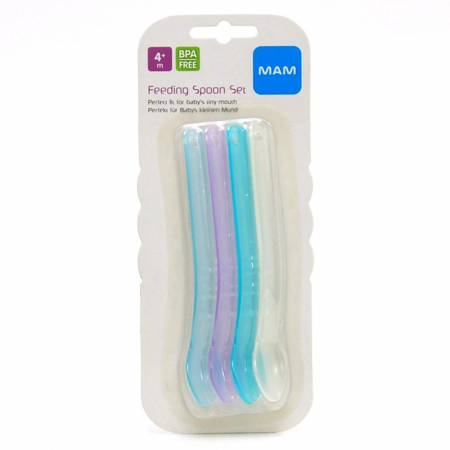 Set 4 lingurite pentru copii MAM 80744 [1]