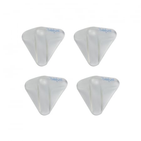 Protectii copii si  bebelusi - Set 4 protectii colturi BabyOno 951, Transparent