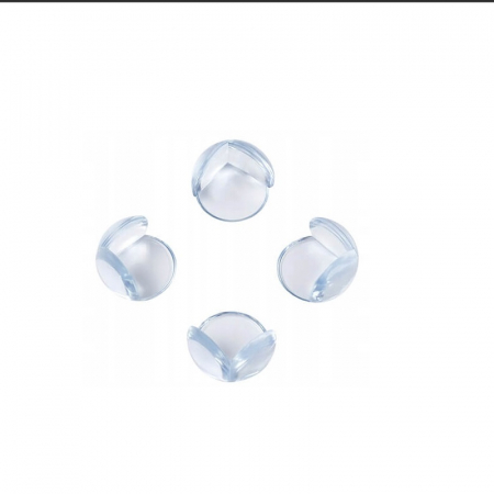 Protectii copii si  bebelusi - Set 4 protectii colturi Akuku A0653, Transparent