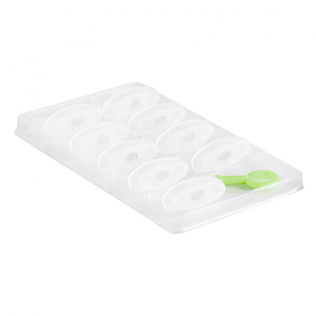 Accesorii camera bebe - Set 10 protectii pentru priza Chicco Safety 730187, Transparent