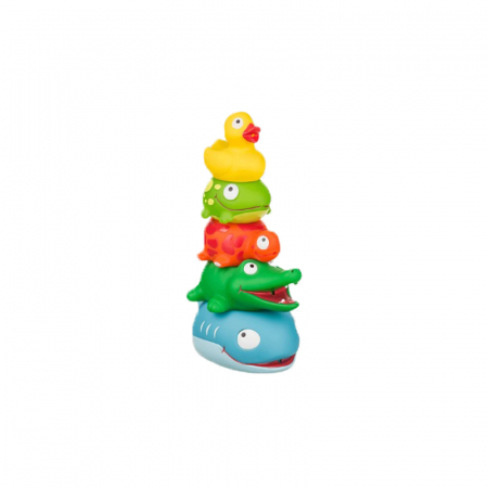 Set 5 figurine pentru baie Akuku A0364, Multicolor [2]