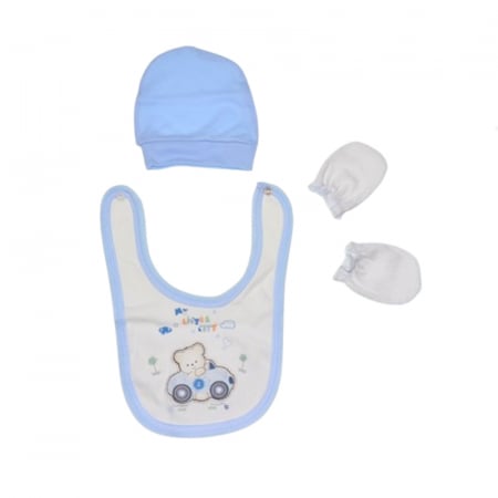 Set 5 piese pentru baietel Mini Junior SET-517, Albastru [4]