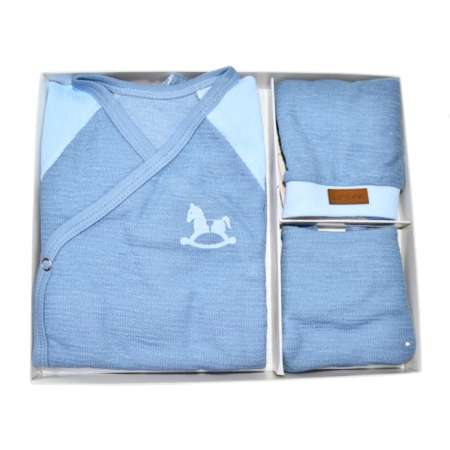 Set 5 piese pentru baieti Mini Junior SET-5PMJ5, Albastru [1]