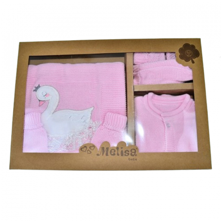 Set 5 piese pentru fete Mini Junior SET-5PMJ, Roz [1]