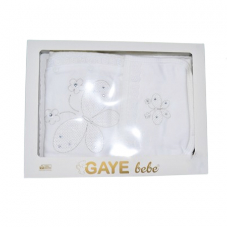 Set 5 piese pentru fetite Mini Junior SET-123, Alb [1]