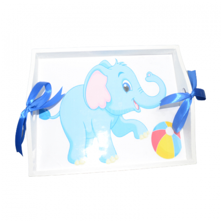 Set 5 piese tavita de taiere a motului pentru baieti Mini Junior TTM-01, Albastru [2]