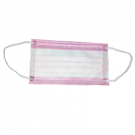 Set 10 bucati masti faciale de unica folosinta cu 3 straturi pentru protectie Susino 750050-2, Roz [1]