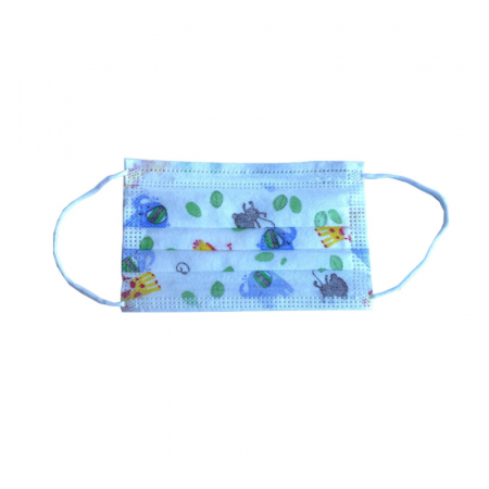 Set 50 bucati masti faciale de unica folosinta pentru copii Susino MFS2, Multicolor [1]