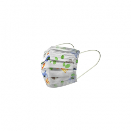Set 50 bucati masti faciale de unica folosinta pentru copii Susino MFS2, Multicolor [7]