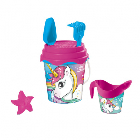 Jucării pentru nisip si baloane de sapun - Set 6 piese pentru nisip Mondo Toys 28/534, Multicolor