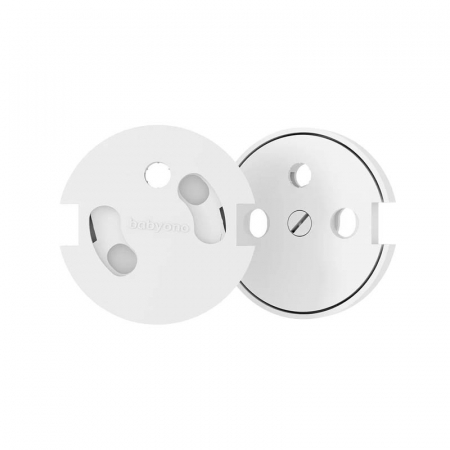 Set 6 protectii pentru priza BabyOno 962, Alb [1]