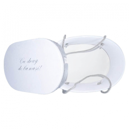 Set complet 10 piese trusou elegant pentru botez Mini Bimbi T080323-ALL, Alb [2]