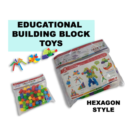 Set cuburi pentru construit, 100 piese, Mini Junior, WW3007, Multicolor [4]