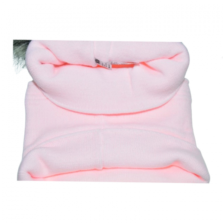 Set doua piese caciula si fular pentru fete Mini Junior 42-464, Roz [2]