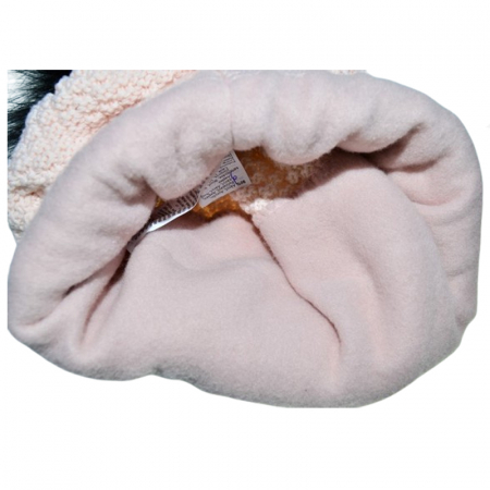 Set doua piese caciula si fular pentru fete Mini Junior 48-355-A, Roz [2]