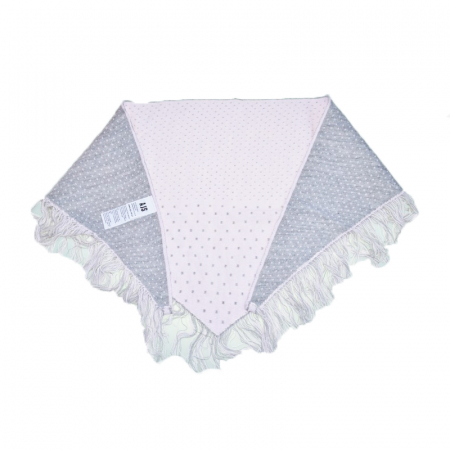 Set doua piese caciula si fular tip esarfa pentru fete Mini Junior 44-459, Roz [3]